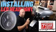 INSTALLING LED headlight - HARLEY-DAVIDSON Street Glide Special (HOG LIGHTS 7 inch LED)