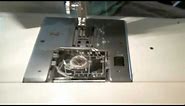 Video Of the Elna 3005 Sewing machine being operated