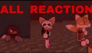 All Reactions To Knuckles Dead Body in You Can’t Run Sonic The disaster Roblox