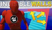 How to add Invisible Walls in Unreal Engine - UE4 Tutorial