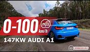 2020 Audi A1 Sportback 40 TFSI 0-100km/h & engine sound