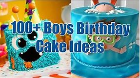 100+ Boy’s Birthday Cake Ideas!!! DIY Cakes