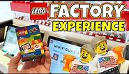 LEGO Store Minifigure Factory Experience & Tutorial 🖌 | Disney Springs LEGO Store