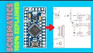 Arduino Pro Mini Board Schematics 100% Explained