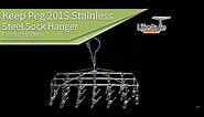 Keep Peg 201S Stainless Steel Sock Hanger Product Video