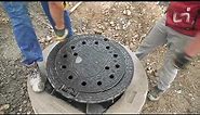 Installing Livar telescopic manhole covers - ENG
