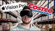 APPLE VISION PRO x Shopping in Worlds Biggest COSTCO