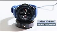 Samsung Gear Sport Unboxing and Quick Review