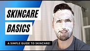 The BEST & EASIEST Skincare Routine FOR GUYS! (Only 3 Steps)