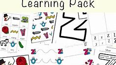 Letter Z Worksheets For Preschool   Kindergarten