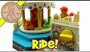 Vintage Fisher-Price Play Family Merry-Go-Round Toy #111 from 1964