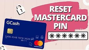 HOW TO RESET GCASH MASTERCARD PIN | GCASH CARD PIN 2021