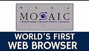 First Web Browser in History (Mosaic) – Fun Internet Facts