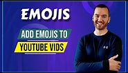 🚀 YouTube Emoji Copy And Paste (How To Add Emojis To YouTube Video)