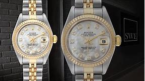 Rolex Datejust Steel Yellow Gold MOP Diamond Dial Ladies Watch 79173 | SwissWatchExpo