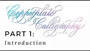 Copperplate Calligraphy for Beginners (1 of 7): Introduction #copperplate #calligraphy