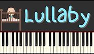 Easy Piano Tutorial: Lullaby by Brahms with free sheet music