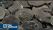 Nature-inspired King Charles coins in production at Britain's Royal Mint