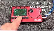 MetroPitch KLIQ Metronome Tuner - Gear Review