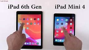 iPad Mini 4 vs iPad 6th Gen Speed Test