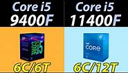 i5-9400F Vs. i5-11400F | How Much Performance Difference?