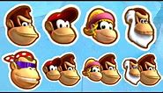 Donkey Kong Country Tropical Freeze - All Characters