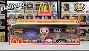 New McDonald's 5 Pack Exclusive Funko Pop Unboxing & Review