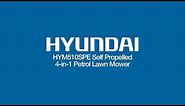 Hyundai HYM510SPE Self Propelled Electric Start Petrol Lawn Mower Unboxing & Assembly
