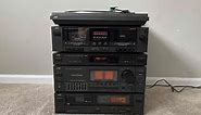JVC Home Stereo System - FX-97 Tuner, AX-R97 Amplifier, XL-M97 Player, TD-W95 Deck, AL-A95 Turntable