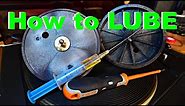 How to LUBE - Lubricate Turntable Bearing - DISASSEMBLY - How it Works