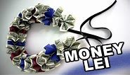 How to make a money lei for graduation with school colors