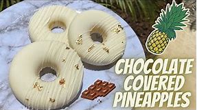 Chocolate Covered Pineapples | Silicon Donut Mold