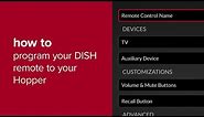 How to Program Your DISH Remote to Your Hopper