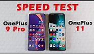 OnePlus 9 Pro vs OnePlus 11 | Speed Test & Benchmarks Comparison