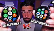 COMPARATIVA!💥SAMSUNG GALAXY WATCH 6 vs GALAXY WATCH 5