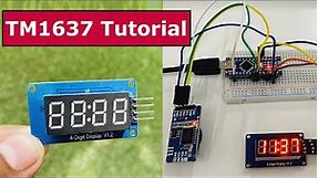 How to use TM1637 4-digit 7-segment LED display with Arduino | Quick & Brief Tutorial