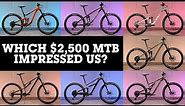 $2,500 Full-Suspension Mountain Bike Comparison Test