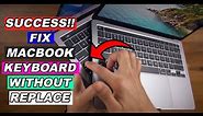 How to Fix Keyboard Macbook Not Working | Repair Keys