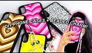DIY Sublimation Phone Cases + Trendy Phone Charms! | Easy Tutorial!