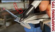 Broadhead Sharpening Tips and Tricks - Single Bevel or Double