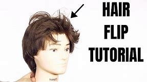 How to Get the Front Hair Flip - TheSalonGuy