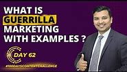 What Is Guerrilla Marketing Examples, Strategy | How To Create Marketing Guerrilla ?