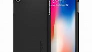 Spigen Thin Fit Case Black For iPhone Xs Max