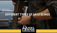 The Different types of AR Rifle Slings.