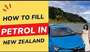 How to fill Petrol in New Zealand | Self filling Petrol Pump NZ 2023 | Indian in NZ Vlog