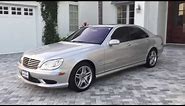 2005 Mercedes Benz S55 AMG Review and Test Drive by Bill - Auto Europa Naples