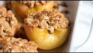 Easy Baked Cinnamon Apples Recipe - How to Make Baked Apples at Home