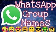 New 👉 Whatsapp Group Names | Friends Group Name | Group Name Ideas | Funny Group Names 🤣