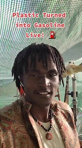 Plastic to Fuel Reactor Live! #pyrolysis #plastic #science