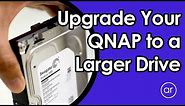 How to Upgrade / Expand Your QNAP RAID to Larger Drives